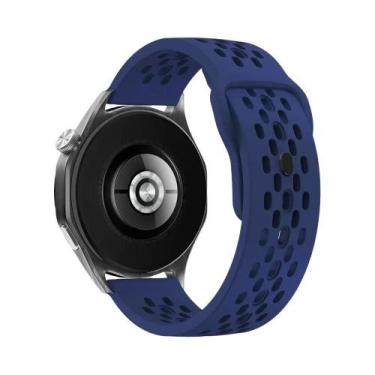 Imagem de Pulseira De Silicone Respirável De 22mm Para Amazfit Bip 6 5 5 Unity G