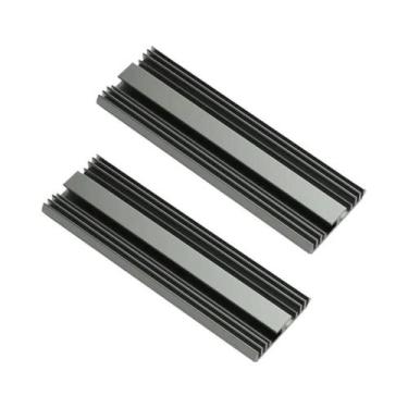 Imagem de Cooler De Alto Desempenho TEUCER M2 SSD NVME 2280 Radiador Dissipador 