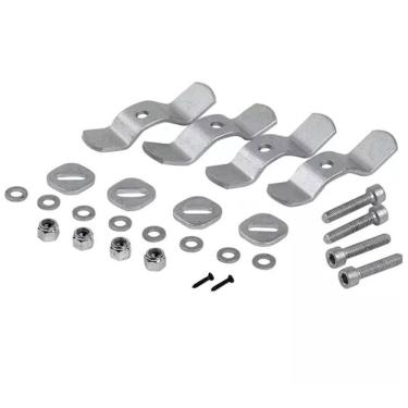 Imagem de Presilhas Parafusos Para Fixar Base Bau Givi Monolock Z410r Peças Reposição Moto