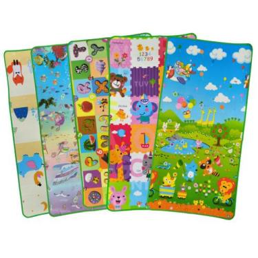 Imagem de Tapete Gigante Térmico Infantil Atividades Tatame Educativo Bebê Antid