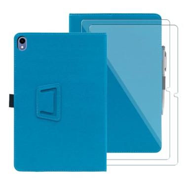 Imagem de Hoibon Capa inteligente de couro sintético Walmart Onn 7 polegadas Gen 4 2024 com suporte fólio com alça de mão e suporte vem com protetor de tela de vidro temperado para Onn 7 4ª geração 100135924