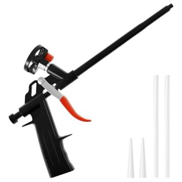 Imagem de Pulverizador de espuma expansível, aplicador isolante de poliuretano, pulverizador de espuma aplicação de spray de isolamento para selagem de enchimento de calafetagem, ferramenta de pulverização de