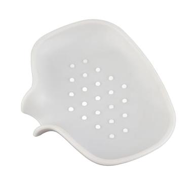 Imagem de HEEPDD Sabão de Silicone Genérico, Suporte de Sabão Auto -drenante, Escorrinte, Suporte de Armazenamento para Banheiro, Acessórios de Cozinha NAN (Cinza)