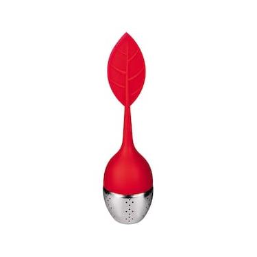 Imagem de Infusor para Chá Euro Home em Silicone e Inox - Vermelho
