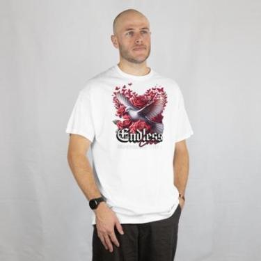 Imagem de Camiseta Casual Manga Curta Masculina Estilosa e Confortável em Algodão do P ao G1-Masculino