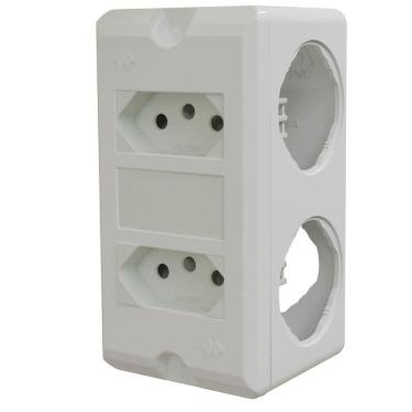 Imagem de Conjunto De 2 Tomadas De 20 Amperes Poliwetzel Pvc - E017212055 - Wetzel