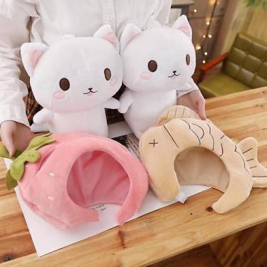 Imagem de Coreia Ins quente Taiyaki gato boneca mochila pingente transformado em