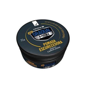 Imagem de Pomada Escurecedora Gradual para Cabelos Brancos e Barba - Durall