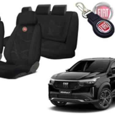 Imagem de Combo Capas Fiat 2018/2024 + Volante + Chaveiro - Ferro Tech