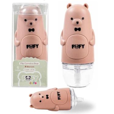 Imagem de Fita Corretiva Bear Fofinho Cute Marrom - Ff6506 - Fofy