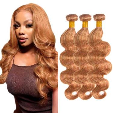 Imagem de Pacotes de cabelo GveoxVO Highlight P27/30 Blonde Body Wave 60cm