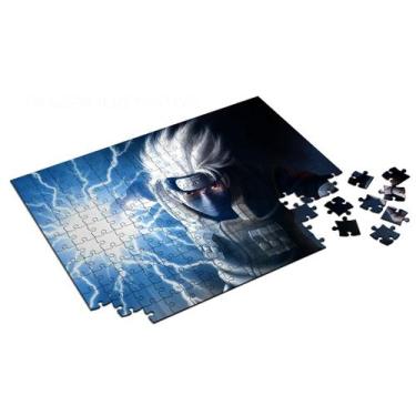 Imagem de Quebra Cabeça Personalizado 60 Peças Naruto Kakashi Hatake - Pomps Gee