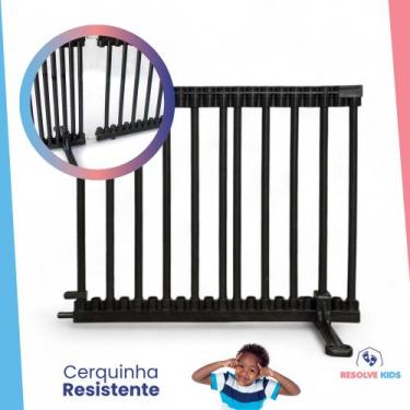 Imagem de Módulo em pvc para cercado de proteção jardim e piscina - espaçamento 