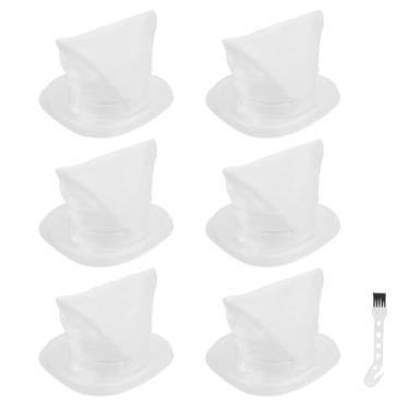 Imagem de Pacote com 6 filtros de substituição HNVCF10 adequados para aspiradores de mão Black and Decker Dustbuster HNVC215B10, HNV215B12, HNVC215BW52, HNVC115B22, HNVC115J06, HNVC115J22, HNVC115JB06, HNVC222