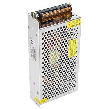 Imagem de AUNMAS Driver de Fonte de Alimentação DC12V Low Ripple Aluminium para CCTV Radio Computer Engineering (S-200-12 (12v/16.7a/200w) AC110/220V ± 15%)