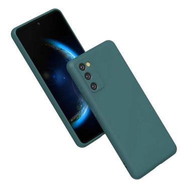 Imagem de Capa Capinha Para Samsung Galaxy S20 Fe Sili Verde Militar