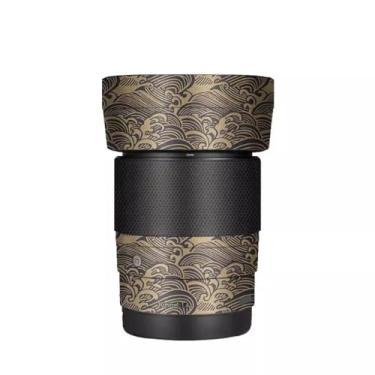 Imagem de 30 1.4 E Acessórios para Lentes de Câmera Película Protetora de Vinil Adesivo para Sigma 30 mm F1.4 DG DN adequado para Sony E Mount Camera Protector Decalques (Ouro Onda)