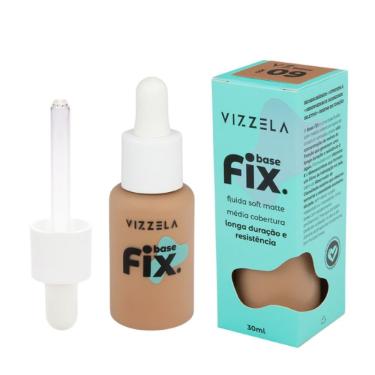 Imagem de Base Líquida Vizzela Fix Cor 09 30ml
