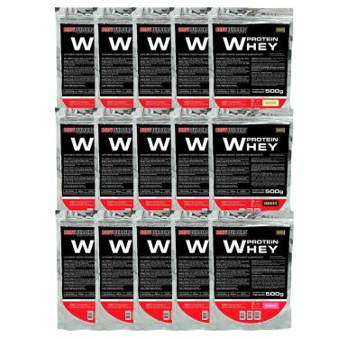 Imagem de KIT - 15x Whey Protein 500g - BodyBuilders-Unissex