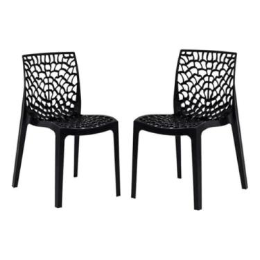 Imagem de Kit 2 Cadeiras Gruvyer Cadeira Escritorio Area Lazer Jantar