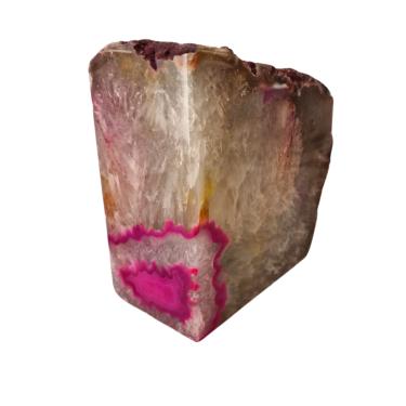 Imagem de Pedra Natural Geodo Ágata Rosa 2,1 kilo
