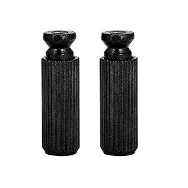 Imagem de Pinos de ponte tremolo de guitarra elétrica ajustáveis de 8 mm, 2 peças de 8 mm ajustáveis para guitarra elétrica Tremolo Bridge Studs & Anchors para Floyd Rose (preto)