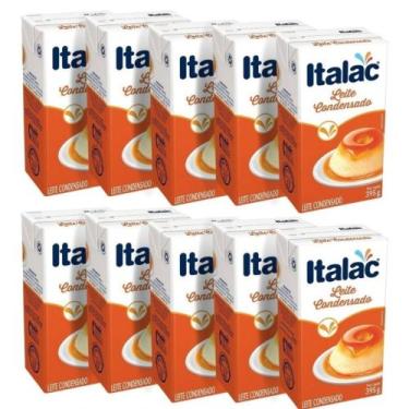 Imagem de Kit 10 Un - Leite Condensado Italac 395g, 395g