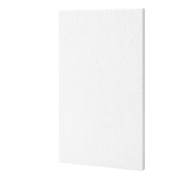 Imagem de Placa Lã de Pet Cor Branco 120 x 60 x 2,5 cm Densidade 30 kg/m³ Placa Acústica