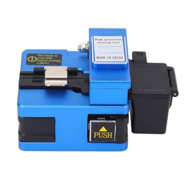 Imagem de Karlak Clivador de Fibra óptica Com 16 Pontos de Corte, Lâminas de Aço Tungstênio para Cortes Precisos, Suporte 3 Em 1 para Diversas Necessidades de Instalação, Base Estável