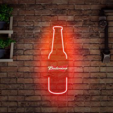 Imagem de Painel Luminoso Neon Led Bud Cerveja Beer Bar Shopp