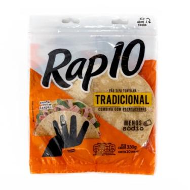 Imagem de Pão Tipo Tortilha Original, 9 Unidades, Tradicional, Menos Sódio, 330g, Para Tacos e Quesadillas