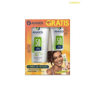 Imagem de Anasol Kit Prot.Solar Fps50 200G+Fps50 120G