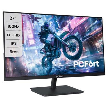 Imagem de Monitor PCFort Gamer T2710 27" IPS Full HD 100Hz HDMI VGA VESA