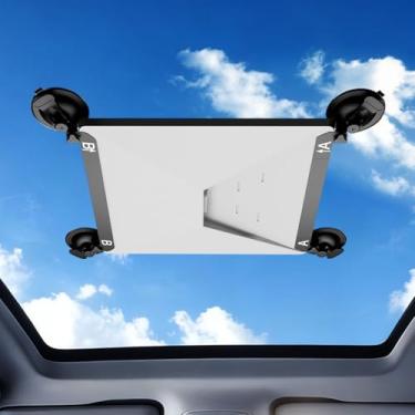 Imagem de Suporte Starlink para mini ventosa para carro – Mini acessórios seguros Starlink para janelas e tetos solares, sinal estável para trailers, caminhões, barcos e viagens rodoviárias