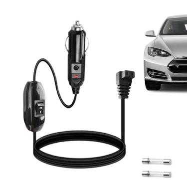 Imagem de Shakven Substituição do cabo do refrigerador, cabo de alimentação do refrigerador - Cabo de alimentação 12V/24V DC para refrigerador de carro - Cabo de alimentação portátil de 2 pinos, fio