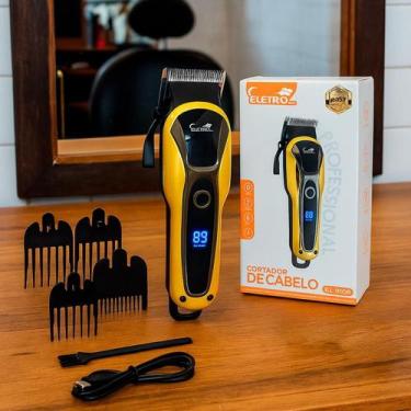 Imagem de Máquina De Cabelo Recarregável Ideal Para Corte Fino - Relet