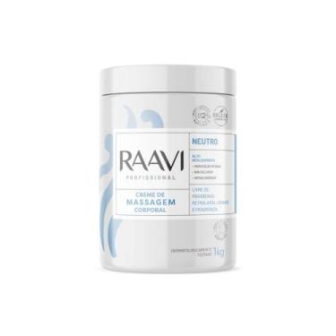 Imagem de Creme de Massagem Raavi Corporal Neutro 1000g