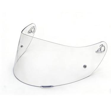 Imagem de ZARZAVT Substituição de viseira de capacete K1 compatível com AGV K1 K1S K3SV K5 K5S, blindagem matizada resistente a UV, não OEM (transparente)