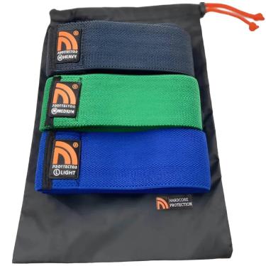 Imagem de Prottector, Kit Faixas Mini Band Elastica, 3 Tensões