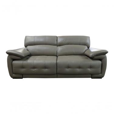 Imagem de Sofá Retrátil E Reclinável De Couro Filipinas 2,40 M Avelã - Mempra Design