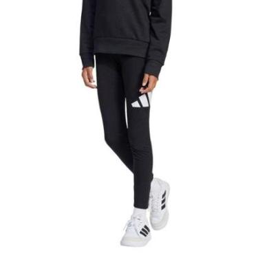 Imagem de Calça Legging Adidas Essentials Big Logo infantil - Preto 14-15-Feminino