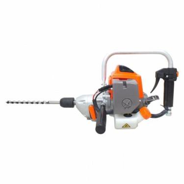 Imagem de FURADEIRA GASOLINA 2T 25,4cc COM REVERSAO COM MANDRIL E BROC - VULCAN 
