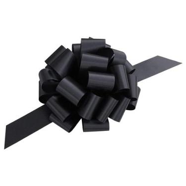 Imagem de Black Ribbon Pull Bows, embrulho para presente, etc., 23 cm de largura
