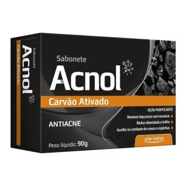 Imagem de Sabonete Antiacne Carvão Ativado Acnol 90g - Arte Nativa