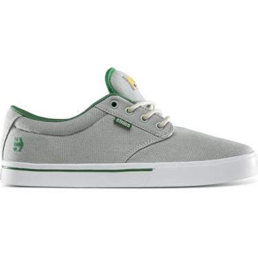 Imagem de Etnies Jameson 2 Eco Tênis de skate masculino, Cinza/branco/verde, 41