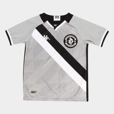Imagem de Camisa de Goleiro Vasco Infantil III 21/22 s/n° Torcedor Kappa-Unissex