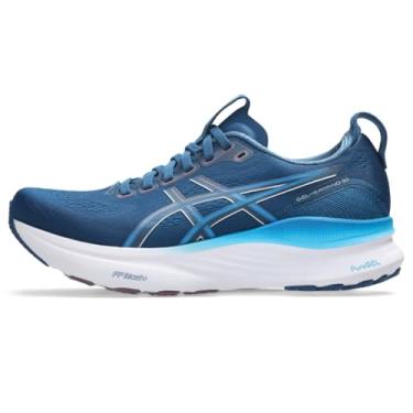 Imagem de ASICS Tênis de corrida feminino Gel-Kayano 32, Azul crepúsculo/roxo veludo, 37