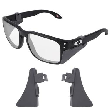 Imagem de Vonxyz Protetores laterais para óculos de sol Oakley Holbrook OO9102|Holbrook XL OO9417|Holbrook AF OO9244 - várias opções, Cinza