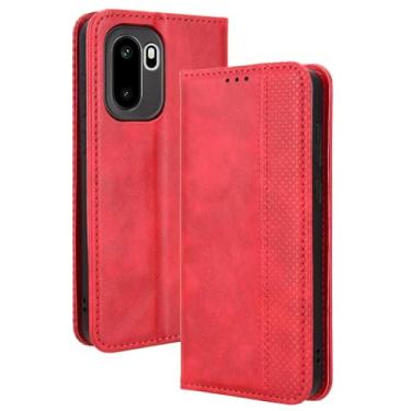 Imagem de Futanwei Capa carteira para OnePlus 15R com suporte para cartão | Capa para celular OnePlus 15R 5G [3 compartimentos para cartão de crédito embutidos] [Fecho magnético oculto] Capas carteira de couro