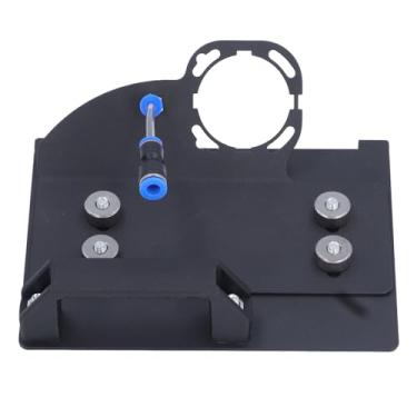 Imagem de Asixxsix Suporte para Rebarbadora Angular, Suporte de Corte de Chanfro de Telha de 45 Graus Ajustável para Rebarbadoras Angulares Tipo 100 de até 45 Mm Com de Fixação Seguro para Corte